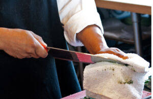 Aprons:  We offer bib and bistro aprons. Always ironed, folded and delivered in plastic wrap for your convenience. 
  View now >>