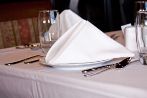 Tablecloths  Table linens in a variety of sizes, colors and options for your business or event.
 View now >>